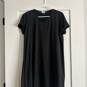 Cotton On Black T-Shirt Dress